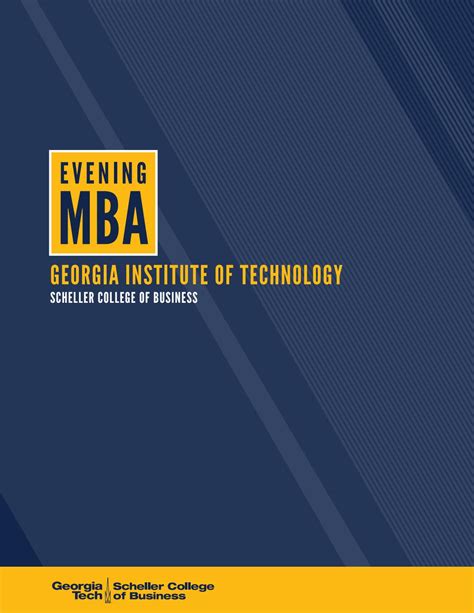 2021 Evening MBA Program at the Georgia Tech Scheller College of ...