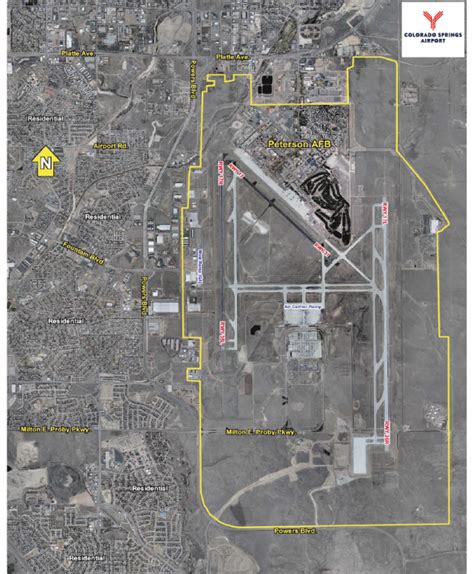 Regional Map to COS | City of Colorado Springs