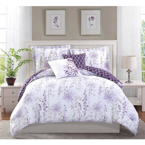 Boho Living Fresh Meadow 5-Piece Reversible Comforter Set - Walmart.com - Walmart.com