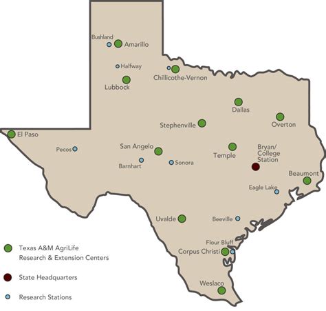 Texas A&m Location Map - Printable Maps