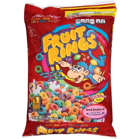 Schnucks Fruit Rings Cereal (28 oz) - Instacart