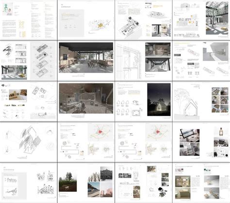 Architecture Portfolio Guide - How to design a winning layout ...