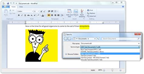 How to Use WordPad in Windows 7 - dummies