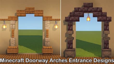 Minecraft doorway designs