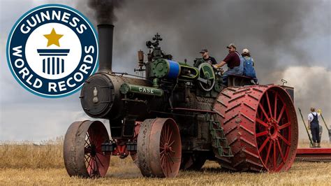 Largest Steam Tractor - Guinness World Records - YouTube