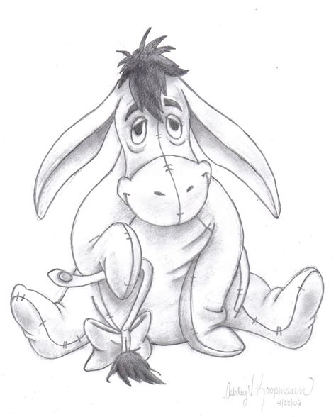 Eeyore by Erwyingel.deviantart.com | Disney drawings sketches, Disney ...