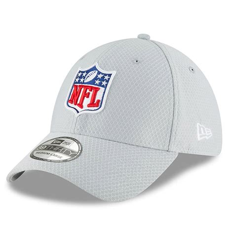 NFL Shield New Era 2018 Training Camp 39THIRTY Flex Hat – Gray