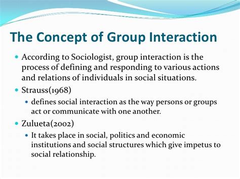 Group interaction and social processes-sociology (PPT)