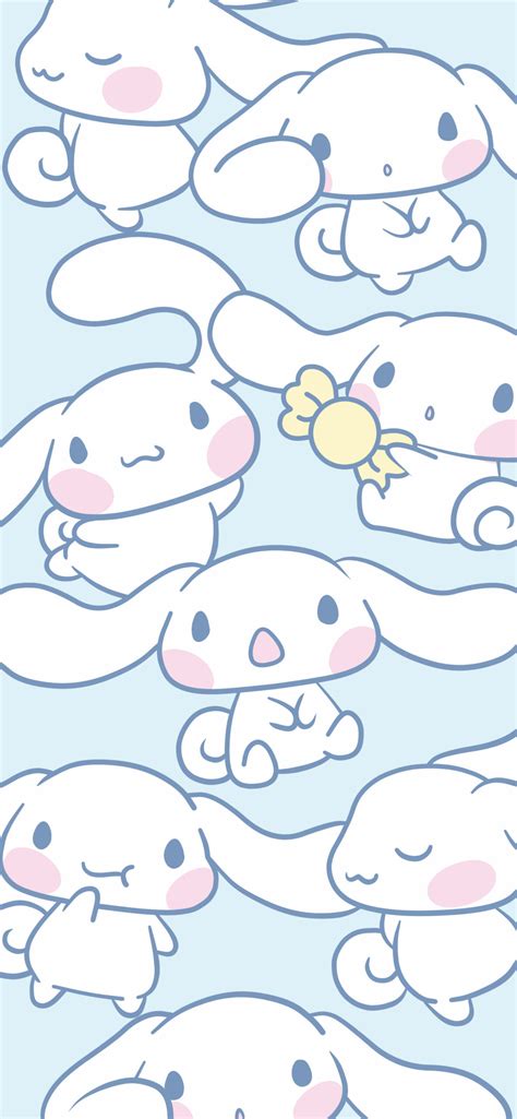 Cinnamoroll Light Blue Pattern Wallpapers - Cinnamoroll Wallpaper