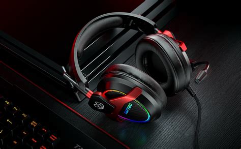 Amazon.com: Gaming Headset for PS4 PS5 PC Xbox One, 7.1 Surround Sound ...