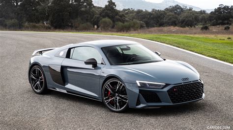 2019 Audi R8 V10 Coupe (Color: Kemora Gray Metallic) - Front Three-Quarter | HD Wallpaper #53