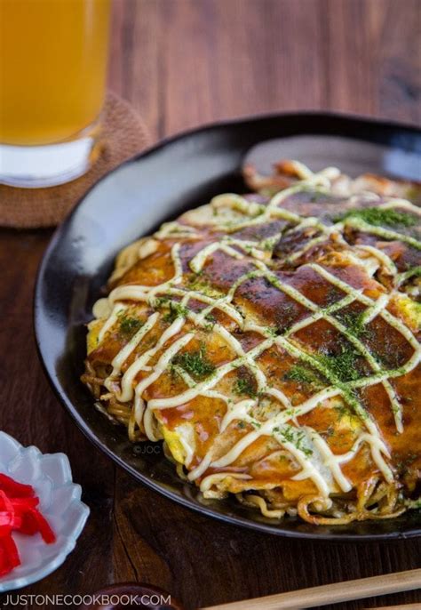 Hiroshima Okonomiyaki 広島風お好み焼き • Just One Cookbook