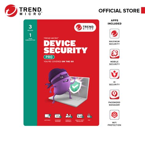 Trend Micro Device Security Pro | Powerful Protection For Windows, Mac ...