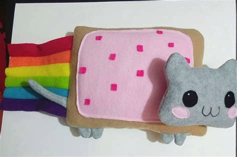 Nyan Cat Plush Pillow READY TO SHIP