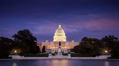 architecture, Building, Cityscape, City, Clouds, Evening, USA, Washington, D.C., Capital, Water ...