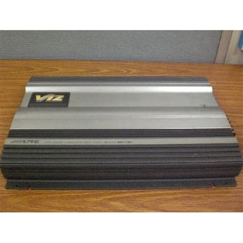 Amazon.com : MRV-F357 ALPINE AMP V12 : Vehicle Amplifiers : Car Electronics