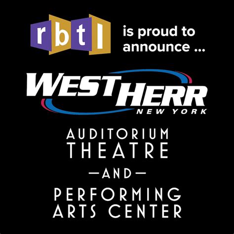 West Herr Partners with Rochester Broadway Theatre League (RBTL) | West Herr Auto Group