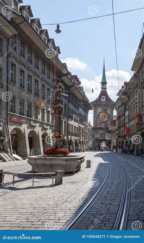 City Center of Bern, Switzerland Editorial Photo - Image of district ...