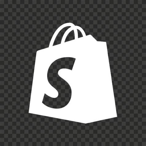 shopify logo png white - Taneka Briseno