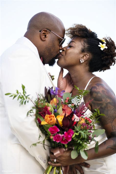 African American couple's wedding day | premium image by rawpixel.com