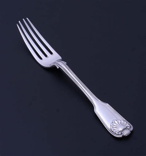 A Victorian antique sterling silver fork : MyFamilySilver.com