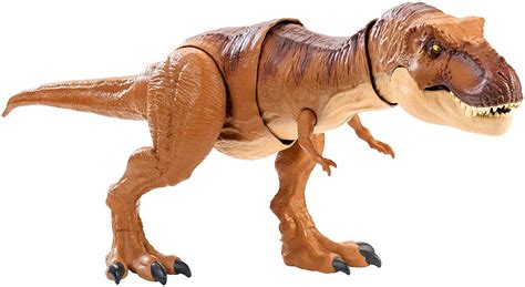 JURASSIC WORLD THRASH 'N THROW TYRANNOSAURUS REX Figure- Buy Online in ...