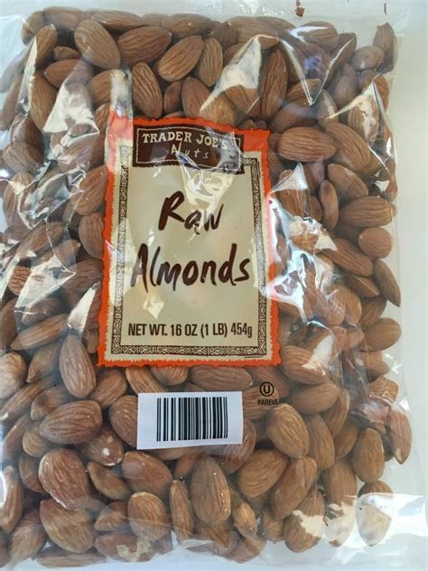 Trader Joe's Almonds, Raw - Trader Joe's Reviews