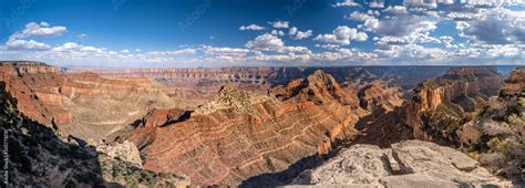 North Rim Scenic Drive, Grand Canyon National Park, Arizona, USA Stock ...