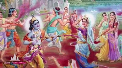 Celebrate Holi - Festival of Colors 2016 with Radha Krishna Temple Of Dallas - YouTube