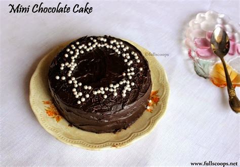 Egg free Dairy free Chocolate Cake | Mini Chocolate Cake ~ Full Scoops - A food blog with easy ...
