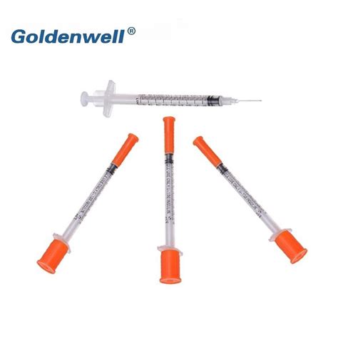 31 Gauge Insulin Syringes Manufacturers and Suppliers - Customized Products Factory - Goldenwell