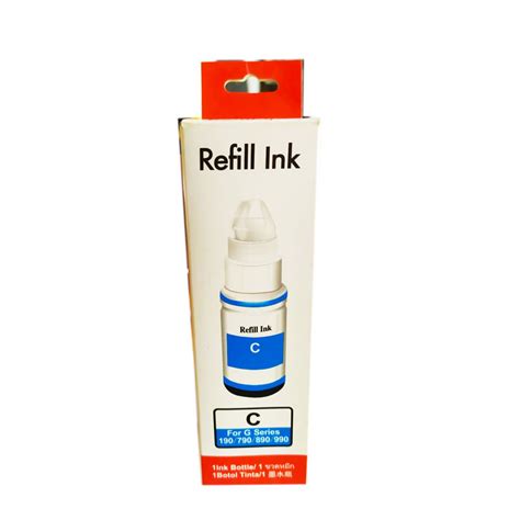 CANON PRINTER, Refill ink “C” (CYAN) FOR G Series 190/790/890/990, for ...