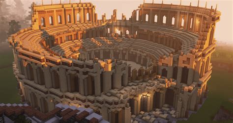 Roman colosseum : r/Minecraftbuilds