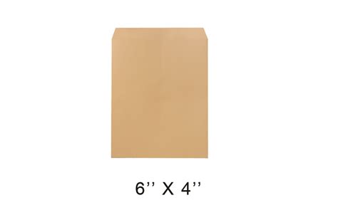 Buy Envelope 6" x 4" Brown (Box=500Pcs) Online in Qatar at affordable price