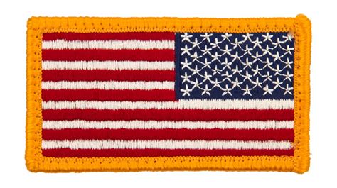 American Flag Patch (Reversed w/ VELCRO\®\; brand fastener) | Flying Tigers Surplus