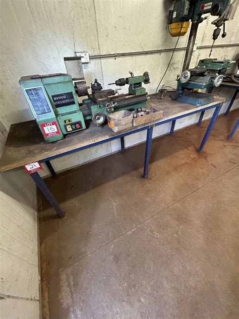 Steel Frame Work Bench Auction (0021-5054638) | Grays Australia