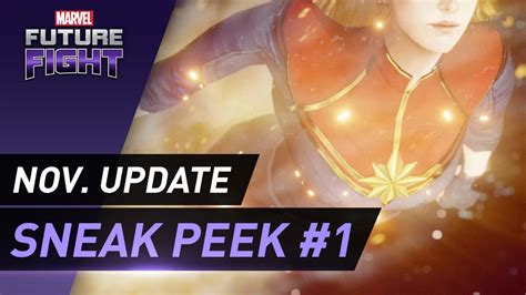 [MARVEL Future Fight] Nov. Update Sneak Peek #1 - YouTube