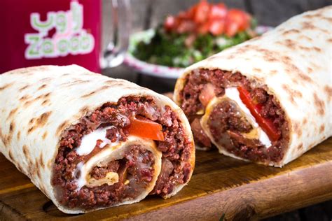 Beef Shawarma Wrap – Zaroob