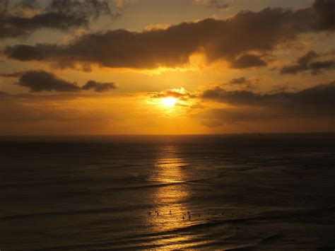 Waikiki Beach at Sunset, Hawaii | Waikiki beach, Sunset, Waikiki