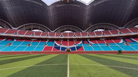 Pictures: North Korea's newly renovated May Day stadium looks amazing ...