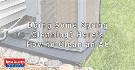 Here's How to Clean an AC Condenser - Service Champions