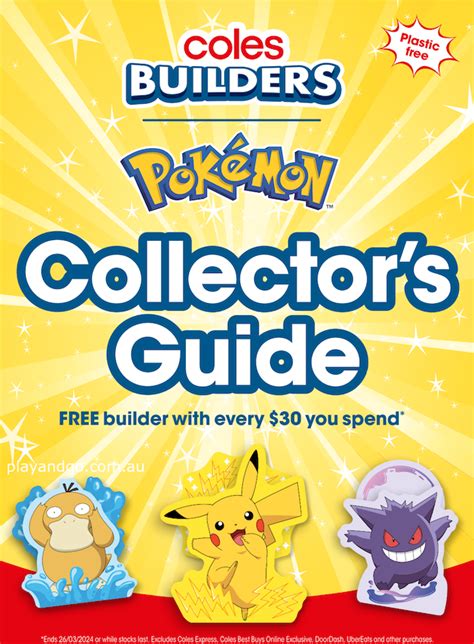 Pokémon Collectables | Coles Supermarkets | from 7 Feb 2024 - Play & Go ...