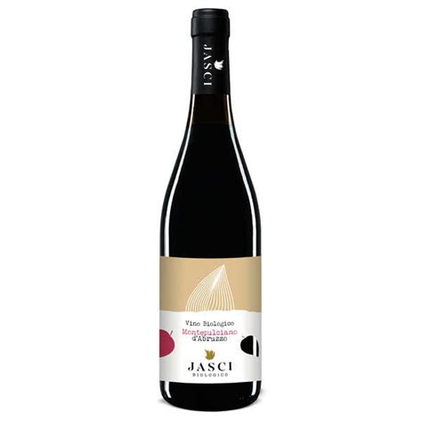 Montepulciano d'Abruzzo DOC - Organic Red Wine from Italy - Jasci