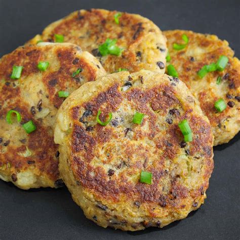 Haggis Fritters with Leftover Neeps and Tatties - The Pesky Vegan