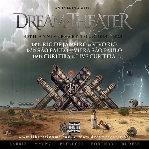 Dream Theater is coming to BRAZIL in December 2024! - Dream Theater