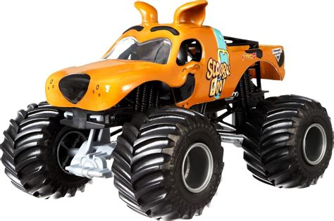 Amazon.co.jp: Hot Wheels Monster Jam Scooby Doo Die-Cast Vehicle, 1:24 Scale : Hobbies