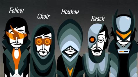 Names of EVERY character from Incredibox V8 "Dystopia" | El Cazador - YouTube