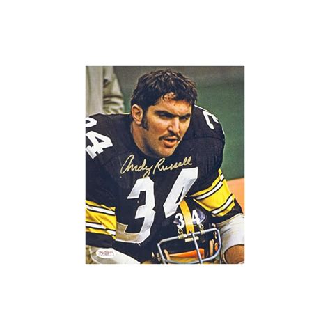 Andy Russell Autographed Pittsburgh Steelers 8x10 Photo - JSA COA ...