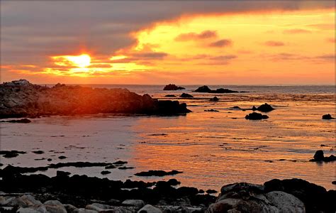 Monterey Bay Sunset Photograph by Allan Einhorn