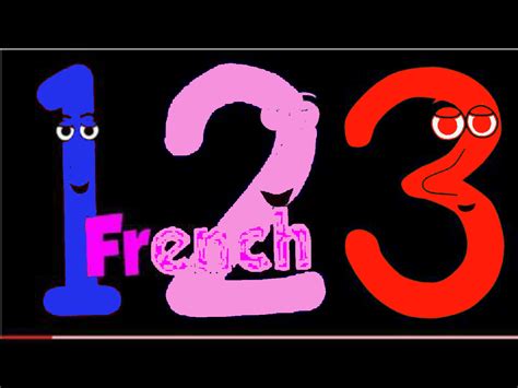 KïdsTv123 Numbers Song In French. Une Chanson Des Chïffres. - Nursery ...